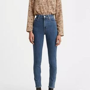 Levi's 721 high rise skinny jeans